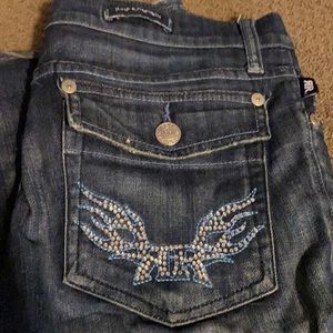 Rhinestone Rock & Republic bootcut jean